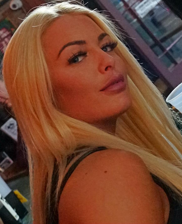 Mandy Rose, the former WWE wrestler, now poses nude for her OnlyFans followers.